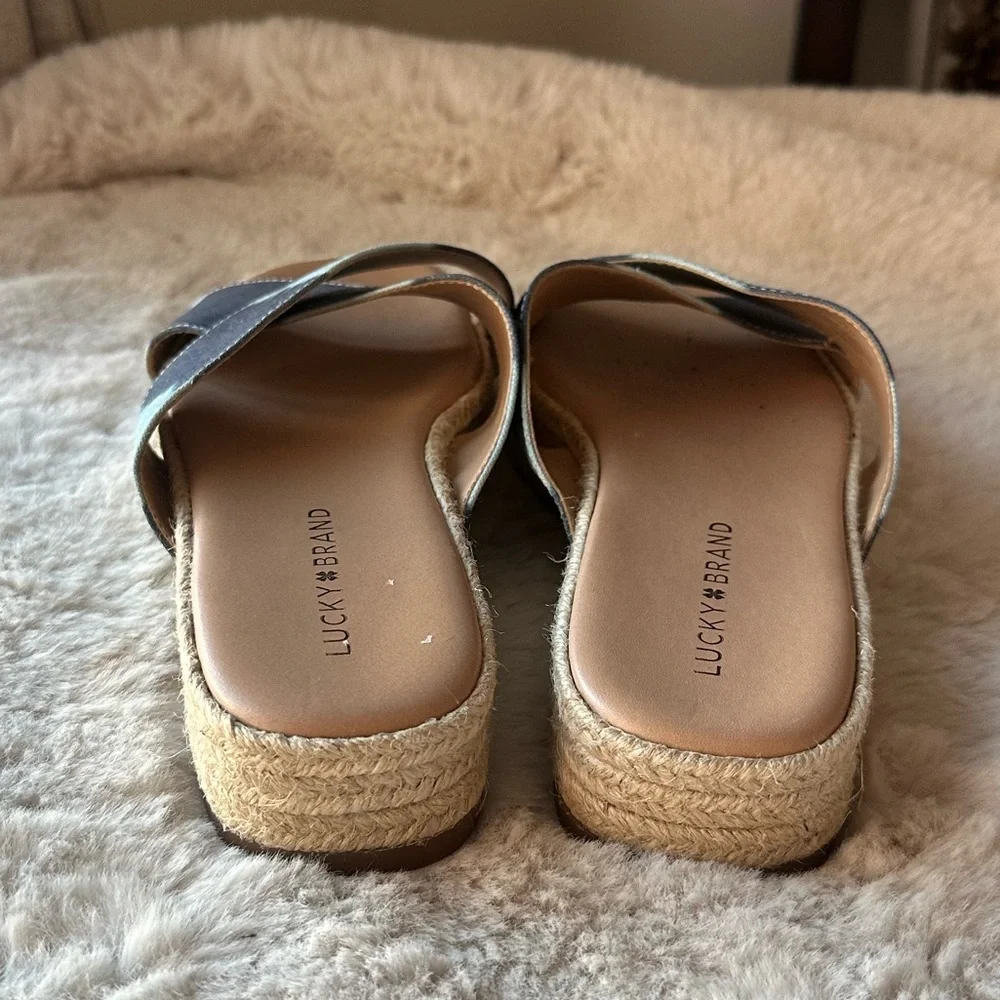 Lucky Brand Tie-Dye Espadrille Sandals